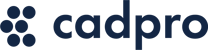 Cadpro logo - horizontal (navy)